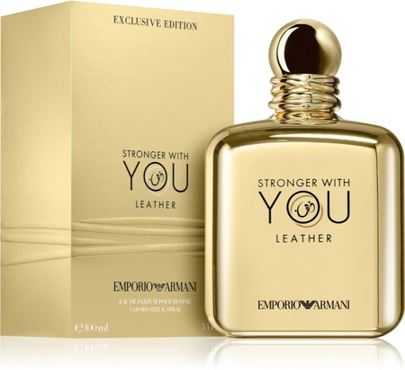 Emporio Armani Stronger With You Leather - parfumovaná voda pre mužov 100 ml