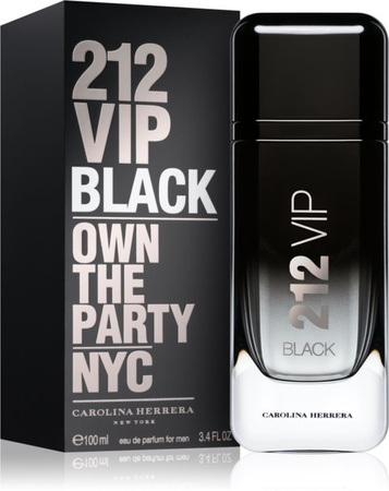 Carolina Herrera 212 VIP Black parfumovaná voda pre mužov 100 ml