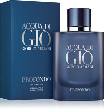 Giorgio Armani Acqua di Gio Profondo parfumovaná voda pre mužov 75 ml